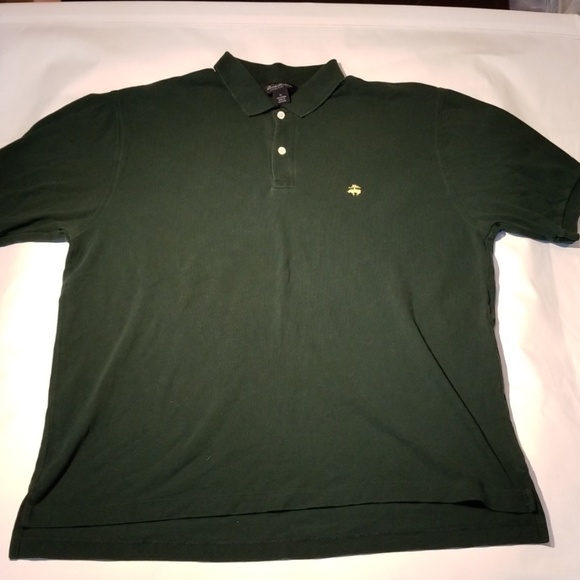 Brooks Brothers Green Polo Shirt XL - Picture 5 of 7